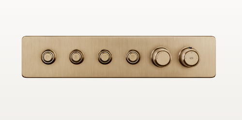 Mitigeur pour lavabo - 65226 - GESSI SPA - à poser / en métal / 4 voies