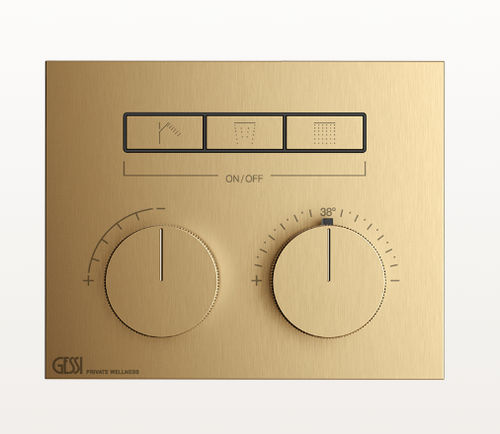 Mitigeur de douche - 63006 - GESSI SPA - mural / à poser / en métal