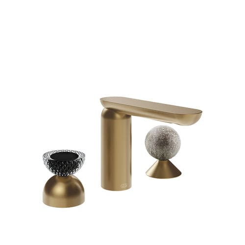Mitigeur de vasque - AREA PRO - GESSI SPA - à poser / en métal / 3 trous