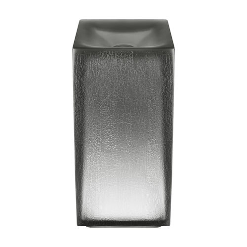 Vasque sur pied - AREA PRO - GESSI SPA - avec plan intégré / carrée / 1 trou