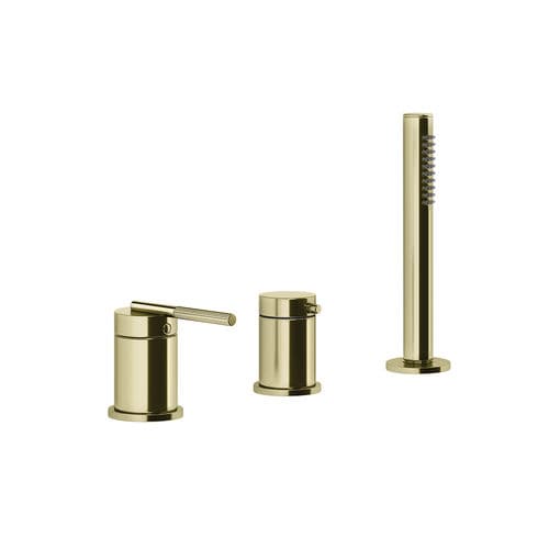 Mitigeur de vasque - AREA PRO - GESSI SPA - encastrable / en métal / d'intérieur