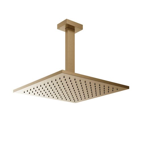 Pommeau de douche encastrable au plafond - AREA PRO - GESSI SPA - carré / pluie / pour sanitaire