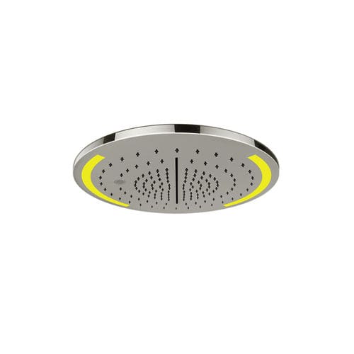 Pommeau de douche encastrable au plafond - AREA PRO - GESSI SPA - rond