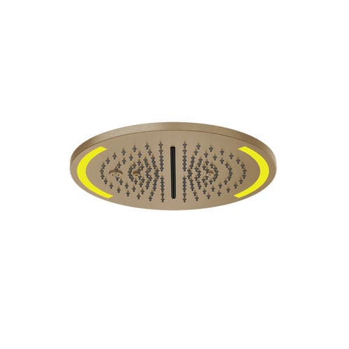 Pommeau de douche encastrable au plafond - AREA PRO - GESSI SPA - rond