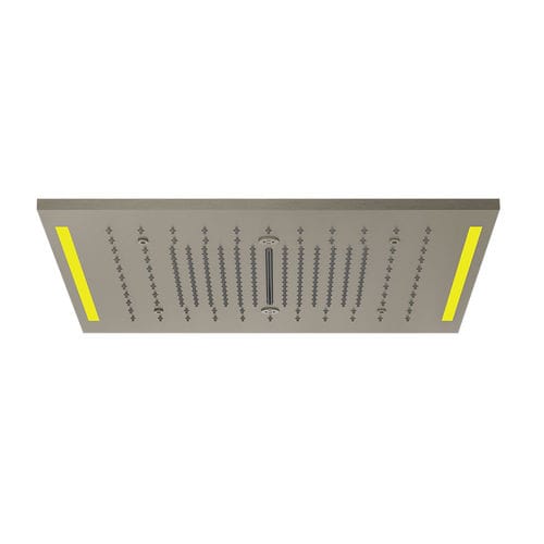 Pommeau de douche encastrable au plafond - AREA PRO - GESSI SPA - rectangulaire / pour bureau / pour hôtel