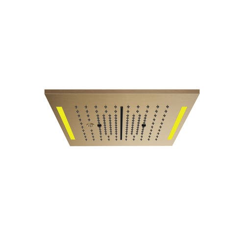 Pommeau de douche encastré - AREA PRO - GESSI SPA - circulaire / rectangulaire / pluie