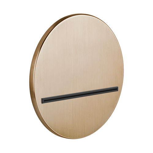 Pommeau de douche mural - 65295 - GESSI SPA - encastrable / rond / cascade