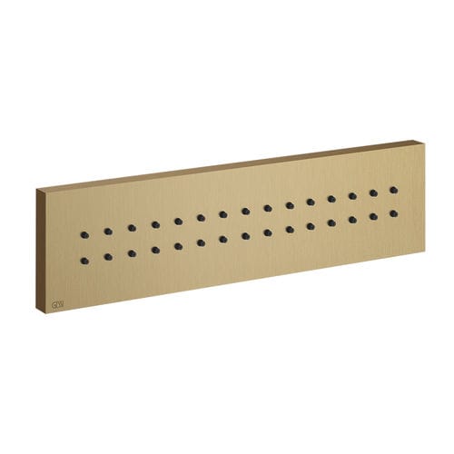 Pommeau de douche encastré - AREA PRO - GESSI SPA - rectangulaire / avec pommeau fixe / pour sanitaire