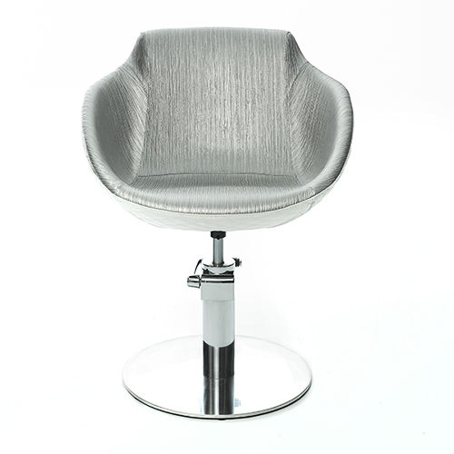 Fauteuil de coiffure contemporain - BUBBLE - FEDERICO MARTINEZ FM - en tissu / en aluminium / avec pompe hydraulique