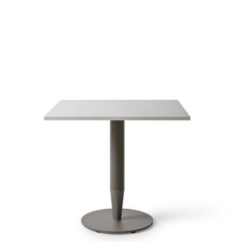 Table à manger contemporaine - CRAYON - Very Wood - en stratifié / avec piètement en aluminium / avec piètement en acier