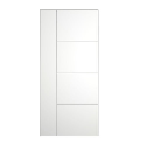 Panneau de porte en aluminium - XE - Di.Bi. Porte Blindate - en polymère / MDF
