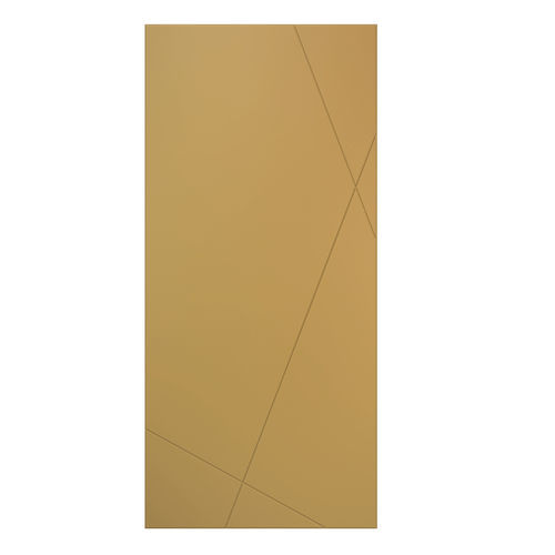 Panneau de porte en aluminium - XY - Di.Bi. Porte Blindate - en polymère / MDF