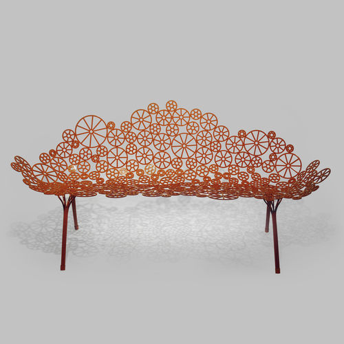Canapé design organique - ESTRELA - A lot of Brasil - de jardin / multicolore / en acier