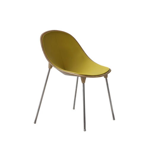 Chaise contemporaine - CONE - A lot of Brasil - d'intérieur / en feutre / tapissée