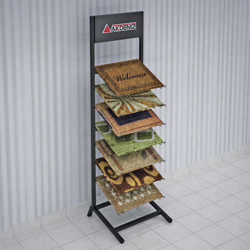 Présentoir à tapis en métal - AK 306 - AKDENIZ Display Systems - pour commerce