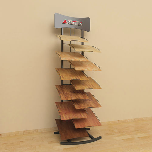 Présentoir pour parquet - LS-1101 - AKDENIZ Display Systems - en métal / pour commerce