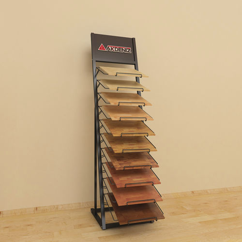 Présentoir pour parquet - LS-1201 - AKDENIZ Display Systems - en métal / pour commerce