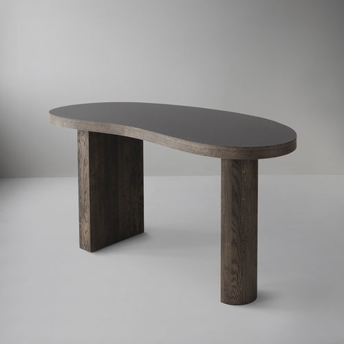 Bureau sur pied - MS BEAN - Friends & Founders - contemporain / en placage de bois / en stratifié