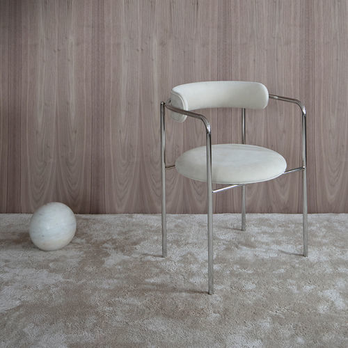 Chaise contemporaine - FF  - Friends & Founders - d'intérieur / en tissu / en cuir