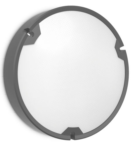 Applique murale contemporaine - KBHC7-TGRY - kosnic - d'extérieur / en aluminium / ronde