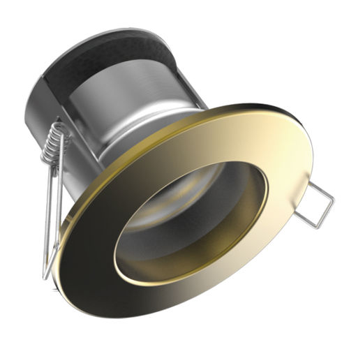 LED Downlight Argent Brossé Rond 5 Watts Blanc Froid 12V - MR16 Downlight Rond Percé 75mm - Installation - Spots Plafonds - Spots Encastrés Spots Encastrés Spots Encastrés Spots