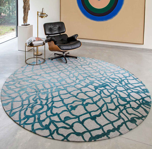 Tapis contemporain - 9203 - Louis De Poortere - à carreaux / en polyester / en PES