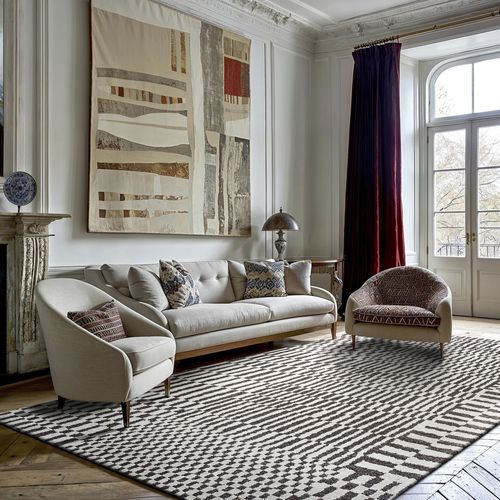 Tapis contemporain - CAIDAL 9651 - Louis De Poortere - à motif / en plastique recyclé / en PES