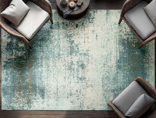 Tapis contemporain - Ecorugs - Louis De Poortere - uni / en polyester / rond