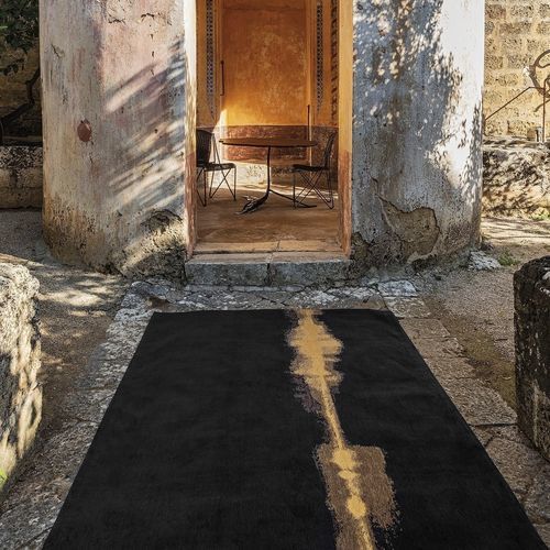 Tapis contemporain - LINARES - Louis De Poortere - motif à vagues / en polyester / en coton