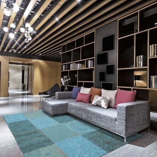 Tapis contemporain - AZUR 8015 - Louis De Poortere - arabesque / patchwork / en plastique