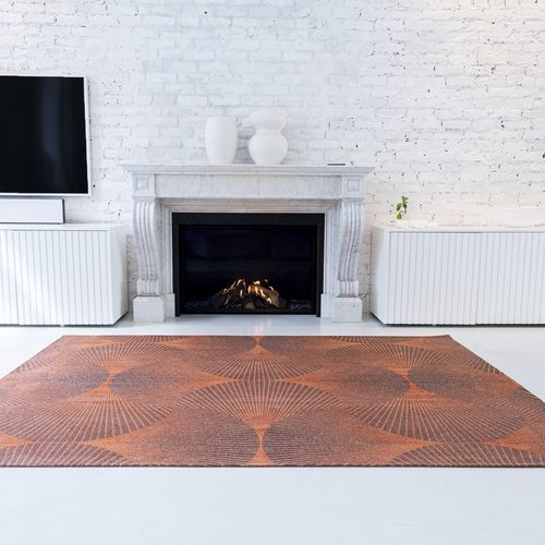 Tapis contemporain - YUZEN  - Louis De Poortere - géométrique / en plastique recyclé / en PES