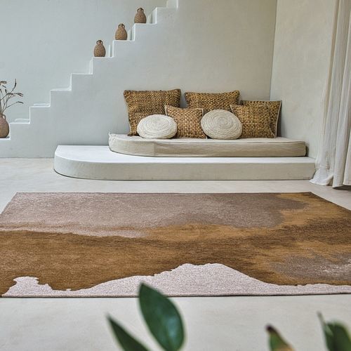 Tapis contemporain - Chestnut 9326 - Louis De Poortere - à motif nature / motif abstrait / en polyester