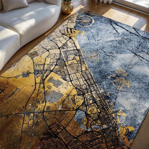 Tapis contemporain - DUBAI - Louis De Poortere - géométrique / en plastique recyclé / en PES