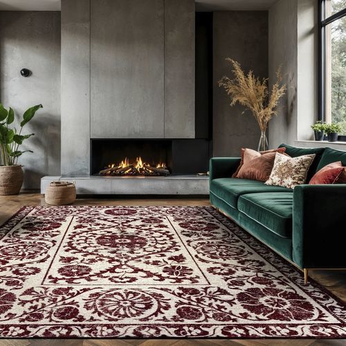 Tapis contemporain - ZEPHYR 9734 - Louis De Poortere - à motif géométrique / en polyester / en plastique recyclé