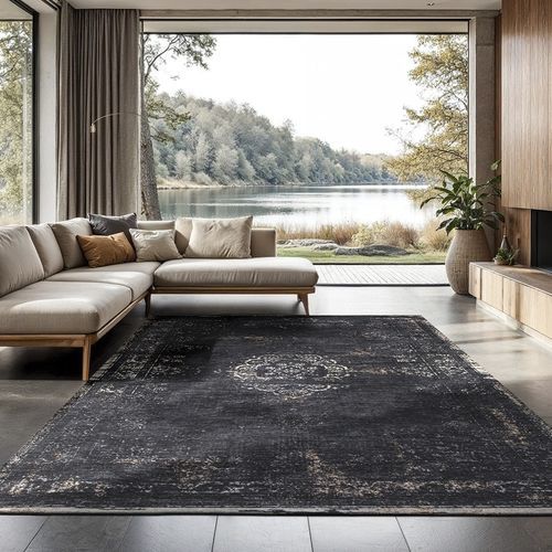 Tapis vintage - MINERAL  - Louis De Poortere - à motif / motif abstrait / en polyester