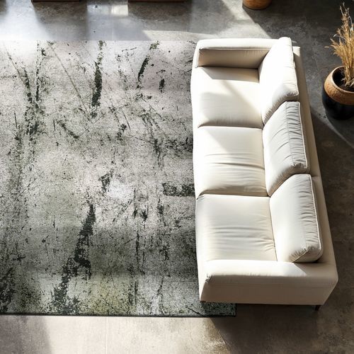 Tapis contemporain - ALPINE 9787 - Louis De Poortere - uni / en polyester / en PET recyclé