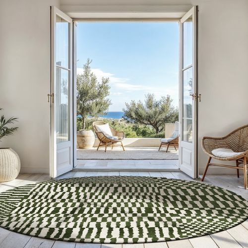 Tapis contemporain - OASIS 9650 - Louis De Poortere - à motif / en polyester / en PET recyclé