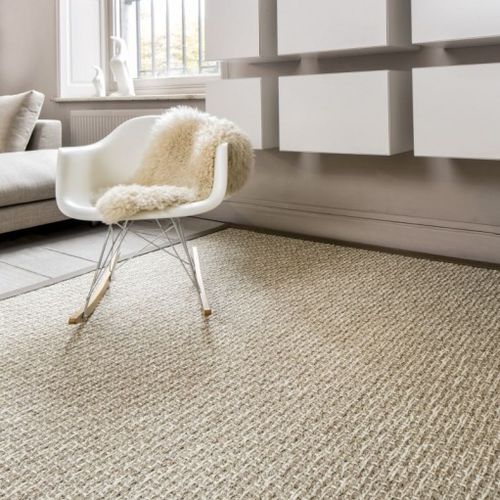 Moquette bouclée - SAMOA - Tasibel - tissée / en laine / en sisal