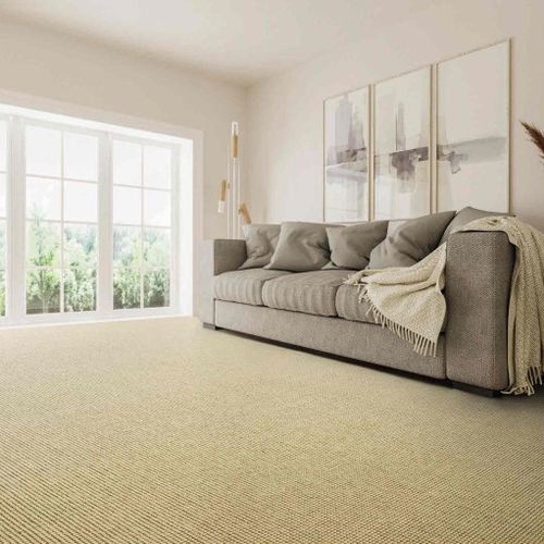 Moquette bouclée - MAORI - Tasibel - tissée / en laine / en sisal