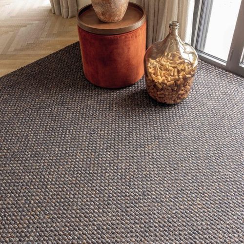 Moquette tissée - COLORA - Tasibel - bouclée / en sisal / contract