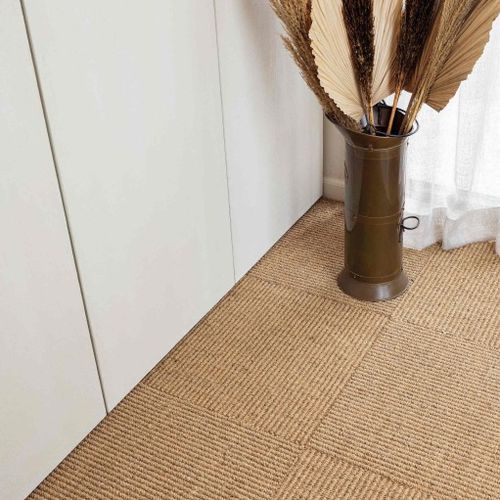 Moquette tissée - 1104/117731 - Tasibel - bouclée / en fibre de coco / en sisal