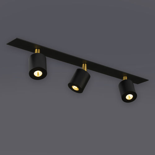 Éclairage sur rail à LED - TWIST - LED LAB - rond / en aluminium / professionnel