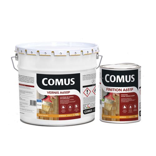 Vernis isolant - A650P & A651P - Comus - pour bois / mat / satiné