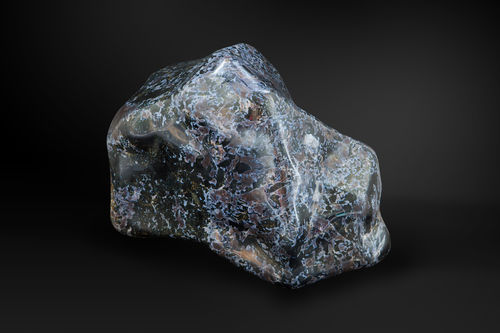 Sculpture en pierre naturelle - GUIDERO_INDIGO_GEMSTONE_INDIGAB4_83kg - GUIDERO Holland BV