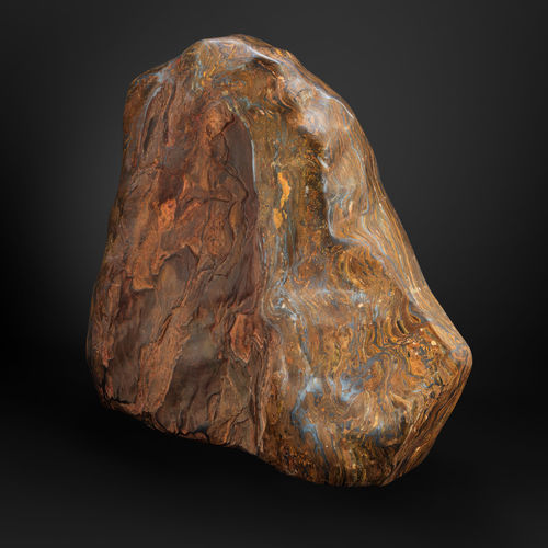 Sculpture en pierre naturelle - GUIDERO_MATRIX_GEMSTONE_GM7_192kg - GUIDERO Holland BV