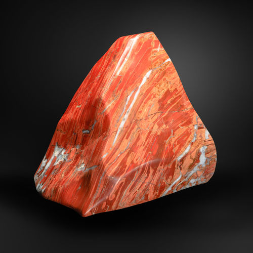 Sculpture en pierre naturelle - GUIDERO_RED_JASPER_GEMSTONE_RSJ23_108kg - GUIDERO Holland BV