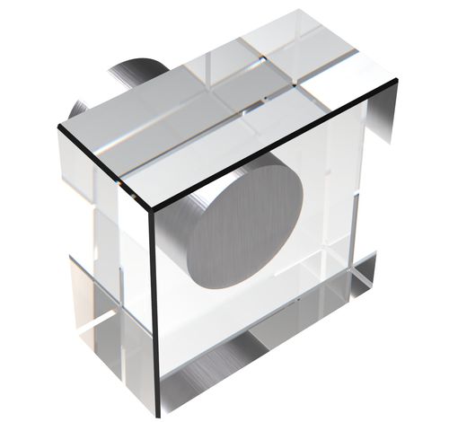 Bouton de meuble contemporain - SQUARE - GUIDERO Holland BV - en cristal