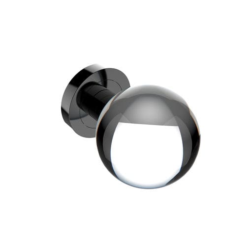 Bouton de porte contemporain - GLOBE S SQ SATIN - GUIDERO Holland BV - en cristal