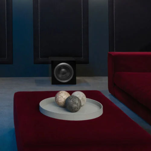 Caisson de basse intelligent - DB4S - Bowers & Wilkins - résidentiel / d'intérieur / de salon
