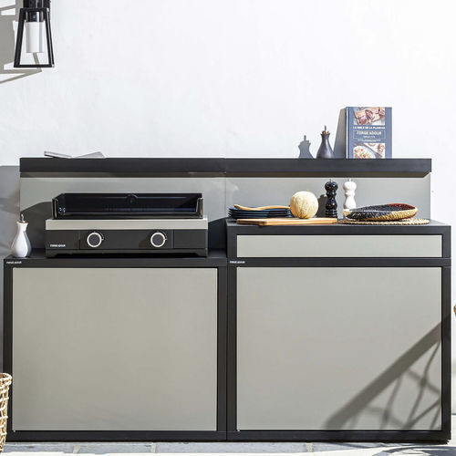 Meuble de cuisine pour jardin - SPAF - Forge Adour